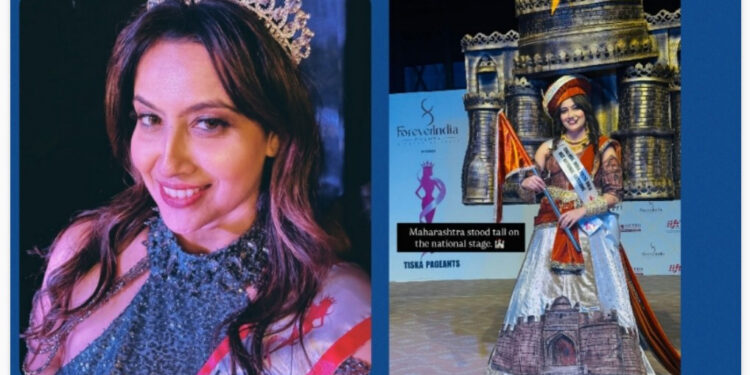 Megha Jadhav of Pune Achieves Great Success at the National Level competition ‘Tisca Miss & Mrs India 2026’