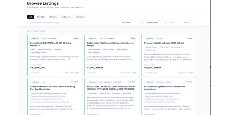 MergeDeck- An Indian Marketplace Where Business Deals Actually Get Done
