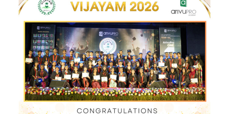 Vijayam 2026: ArivuPro Academy Celebrated the Success of Future Finance and Business Leaders