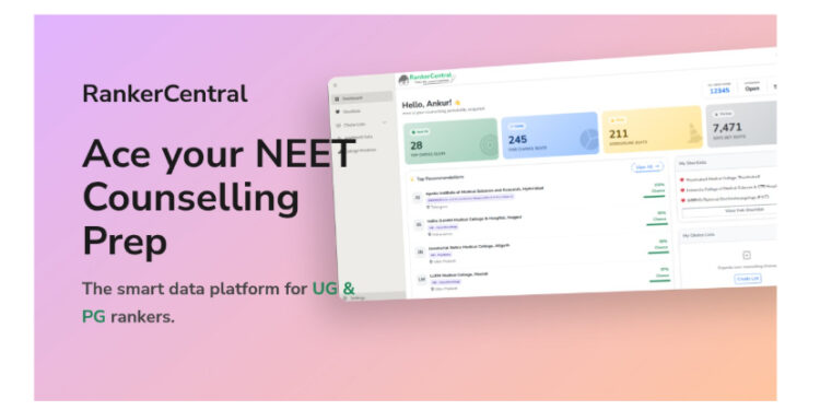 India’s NEET Counselling System Runs on PDFs – RankerCentral Is Building the Data Layer It Never Had 