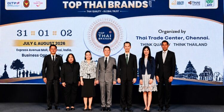 Top Thai Brands 2026 Returns to Chennai, Showcasing Thailand’s Best Products and Business Opportunities