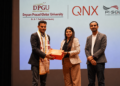 Dnyaan Prasad Global University (DPGU), by Dr. D. Y. Patil Group, Pune and Dr. D. Y. Patil Institute of Technology Pune Opened QNX Everywhere Lab by Blackberry