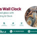 Maikra Introduces Glass Wall Clock, Bringing a Refined Glass Finish to Everyday Timekeeping