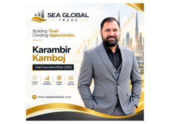 Sea Global Trade Announces Karambir Kamboj as Chief Executive Officer